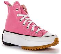 Converse 166800C Run Star Hike Trainer Unisex Nero Bianco Taglia 4-13