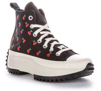 Converse A05246C Run Star Hike Hi Piattaforma Lace Up Marrone UK 3 - 12