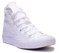 Converse 1U646 Ct As Hi Core Bianco Unisex Mono In Bianco Taglia UK 3 - 12