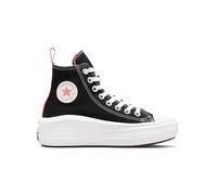 Converse 271716C Chuck Taylor all Star Move Canvas Platform Uomo, Black/Pink Salt/White EU 36