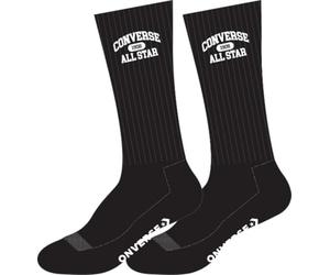 Converse 2PP STAR CREW HALF CUSHION UNISEX E1310B - BLACK BLACK 35-38