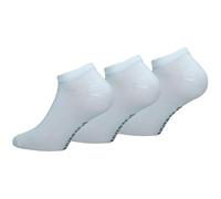 Converse 3 Paia Calze Low Cut - Lunghezza Caviglia - Cucitura Punta Liscia - Cotone - Unisex (Bianco, 35-38)