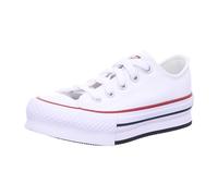Chuck Taylor All Star Eva Lift Canvas Platform Ox by Converse 30 Bianco