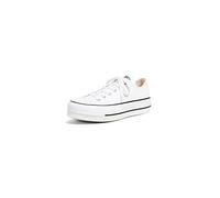 Converse 561680C Chuck Taylor all Star Leather Platform Donna, White/Black/White EU 37