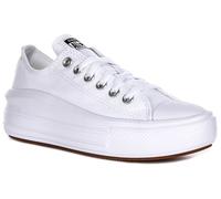 Converse Scarpe Chuck Taylor all Star Move Platform Ox Taglia 37 Codice 570257C Bianco