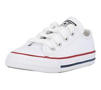 CONVERSE Chuck Taylor all Star, Sneaker, Bianco (White/Garnet/Navy 158), 26 EU