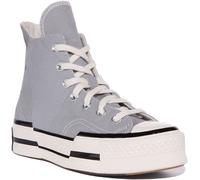 Converse A00740C Chuck 70 Plus Alta Unisex Sneakers Bianche UK 3 - 11