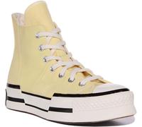 Converse A00740C Chuck 70 Plus Alta Unisex Sneakers Bianche UK 3 - 11
