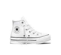 Chuck Taylor All Star Eva Lift Leather Platform Hi by Converse 34 Bianco