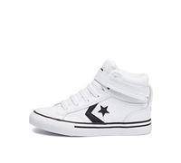 CONVERSE A01073C PRO Blaze Strap Leather Uomo, White/Black/White EU 31
