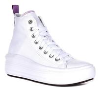 Converse Scarpe Chuck Taylor all Star Move Platform Taglia 38.5 Codice A03667C Bianco
