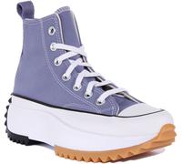 CONVERSE A03702C Run Stella Hi Hike Unisex Plateau Sportivo IN Lilla Misura UK 3