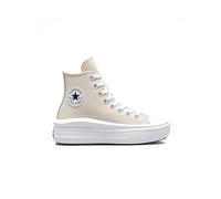CONVERSE A04254C Chuck Taylor all Star Move Platform Coated Leather Uomo, Desert Sand/Black/White EU 40