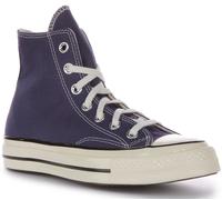 CONVERSE A04589C Chuck 70 Vintage IN Tela Uomo da Ginnastica Navy UK 6 - 12