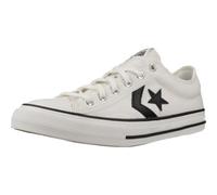 CONVERSE A05220C Star Player 76 FOUNDATIONAL Canvas Uomo, Vintage White/Black/Egret EU 37