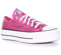 Converse A05438C Chuck Taylor Platform Sparkle Scarpe da ginnastica da donna, Fucsia, 38 EU