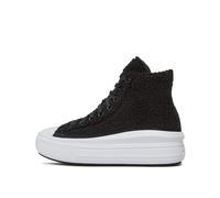 Converse A05518C CTAS Move Hi Sherpa Hi Top Tla Sneakers da donna, Nero , 40 EU
