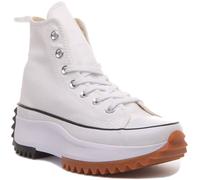 SCARPE CONVERSE RUN STAR HIKE PLATFORM TG 41 COD 166799C - 9W [US 9.5 UK 7 CM 26] Bianco