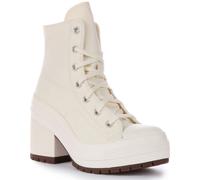 Converse Sneakers Chuck Taylor 70 Deluxe bianche con tacco Taglia 39.5