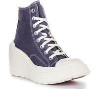 CONVERSE A08094C Chuck 70 De Luxe Tacco con Zeppa Stivali da Donna Nero EU 36-42
