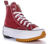 CONVERSE A08113C Run Stella Hike Platfor Unisex Trainor IN Nero Rosso UK 3 - 8
