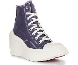 Converse A08282C Chuck 70 De Luxe Wedge Heel Lavanda Unisex Trainer EU 36-42