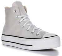 Converse A08287C Chuck Taylor All Star Hi Trainer Donna Grigio Bianco UK 3 - 8