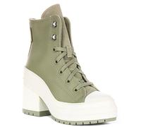 CONVERSE A10378C Chuck 70 De Luxe pelle Tacco Donna Bootsin Pietra UK 3 - 8