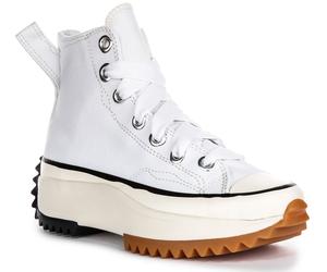 Converse A10422C Run Star Hike Hi Platform Womens Trainer In White EU 36-41