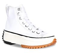Converse A10422C Run Star Hike Lace Up Scarpe Da Donna In Bianco UK 5 - 7