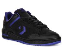 Converse A11105C Trainer In Pelle Da Skate Per Uomo 90S Nero Viola UK 6 - 10
