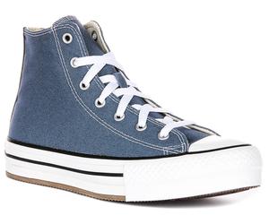 Converse A11774C Sneaker Junior Ricamate Floreali In Bianco E Rosa EU 36-41