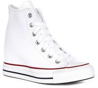 CONVERSE Sneaker alta 'CHUCK TAYLOR ALL STAR CLASSIC WEDGE PLATFORM' bianco, Taglia 37