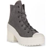 CONVERSE A12327C Chuck Luxe Tacco Plateau Donna Sportivo Grigio Bianco UK 3 - 8