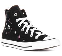 Converse A13513C Ct As Hi Ice Glow Unisex Trainers In Nero Rosa UK 3 - 7