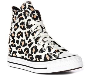 Converse A14938C Ct As Lift Wedge Platform Scarpe Da Donna In Leopard EU 36-42