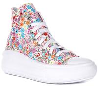 Converse A14968C Ct As Move Platform Mini Scarpe Da Donna In Fiore UK 3 - 7