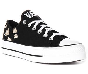 Converse A15005C Ct As Ox Crochet Star Lace Up Donna Trainer In Bianco EU 36-41