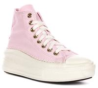 Converse A15493C Ct As Move Hi Piattaforma Lace Up Donna Trainer Rosa EU 36-42