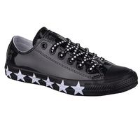Converse, ALL Star Ctas Ox, Miley Cyrus Chuck Taylor, Scarpe Sneaker Moda Casual Fashion (Black Patent, Sistema Taglie Calzature EU, Adulto, Numero, Media, 36)