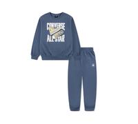 Converse All Star Fleece Set Completo da Bambini in Blu, Taglia One Size Slacker Blue
