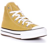 Converse All Star Lift A05467C Trainer Junior Ragazzi In Senape US 4 - 7