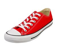 Converse All Star Ox Unisex - Trainer Sportivo Rosso e Bianco - 44 EU