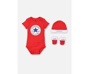 Converse Apparel - Chn Classic Ctp Set 3Pc Rosso - Abbigliamento 0M - 6M Rosso