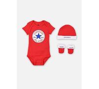 Converse Apparel - Chn Classic Ctp Set 3Pc Rosso - Abbigliamento 6M - 12M Rosso
