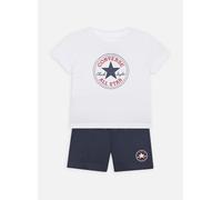 Converse Apparel - Cnvb Core Ss Tee & Ft Set Blu - Abbigliamento 18M Blu