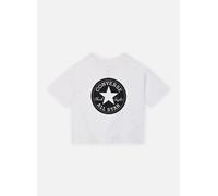 Maglietta da ragazza Converse Sig Chuck Patch Boxy Blanc 13/15 anni
