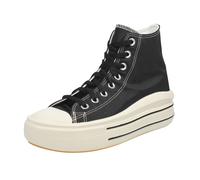 Converse Chuck Taylor all Star Move Scarpe Donna Modello Platform A12585C, Sneakers Mid in Tela di Colore Nero (Nero, Sistema Taglie Calzature EU, Adulto, Numero, Media, 38)