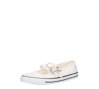 Converse Chuck Taylor All Star Dainty Mary Jane Scarpa Low Top, Cotone da Donna in Bianco, Taglia 40.5 Bianco/Egret/Bianco