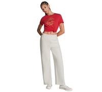 Converse Barrel Leg Sweatpants Pantaloni da Donna in Grigio, Taglia One Size Lt Grey Heather